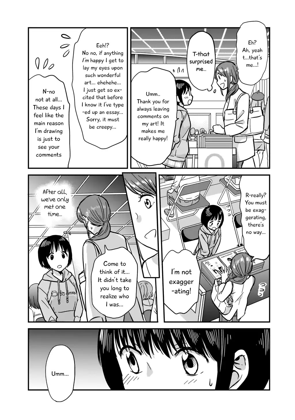 Kami eshi JK to OL fujoshi Chapter 1 page 35 - Chapter 1: Standing right in front of me was a goddess