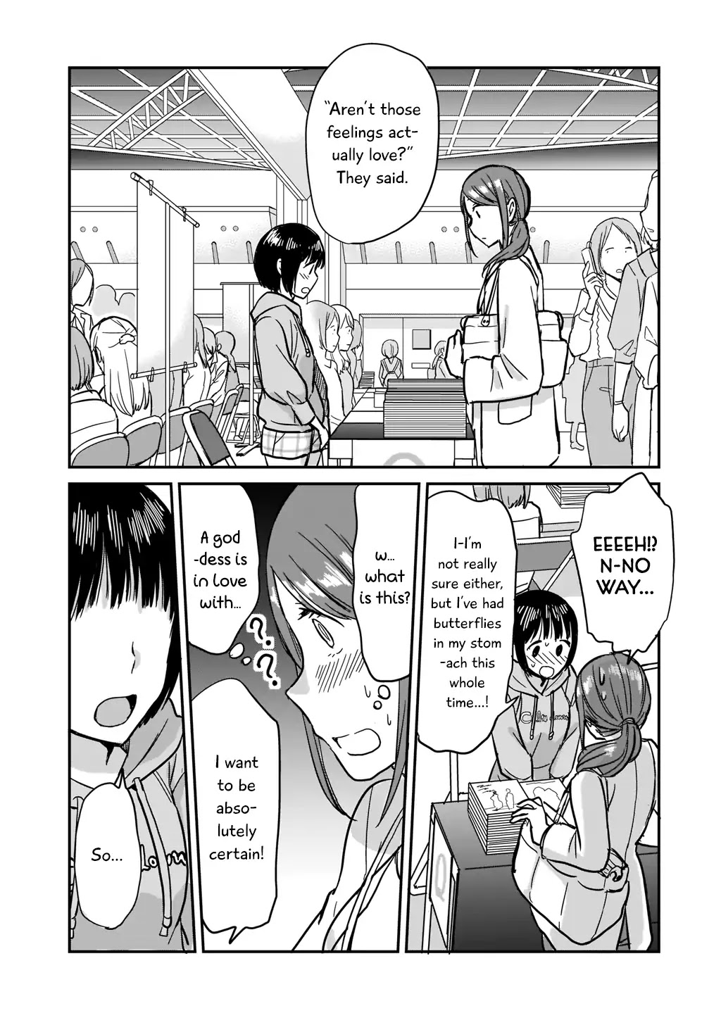 Kami eshi JK to OL fujoshi Chapter 1 page 39 - Chapter 1: Standing right in front of me was a goddess