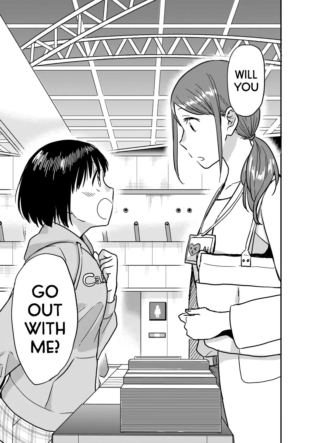 Kami eshi JK to OL fujoshi Chapter 1 page 40 - Chapter 1: Standing right in front of me was a goddess