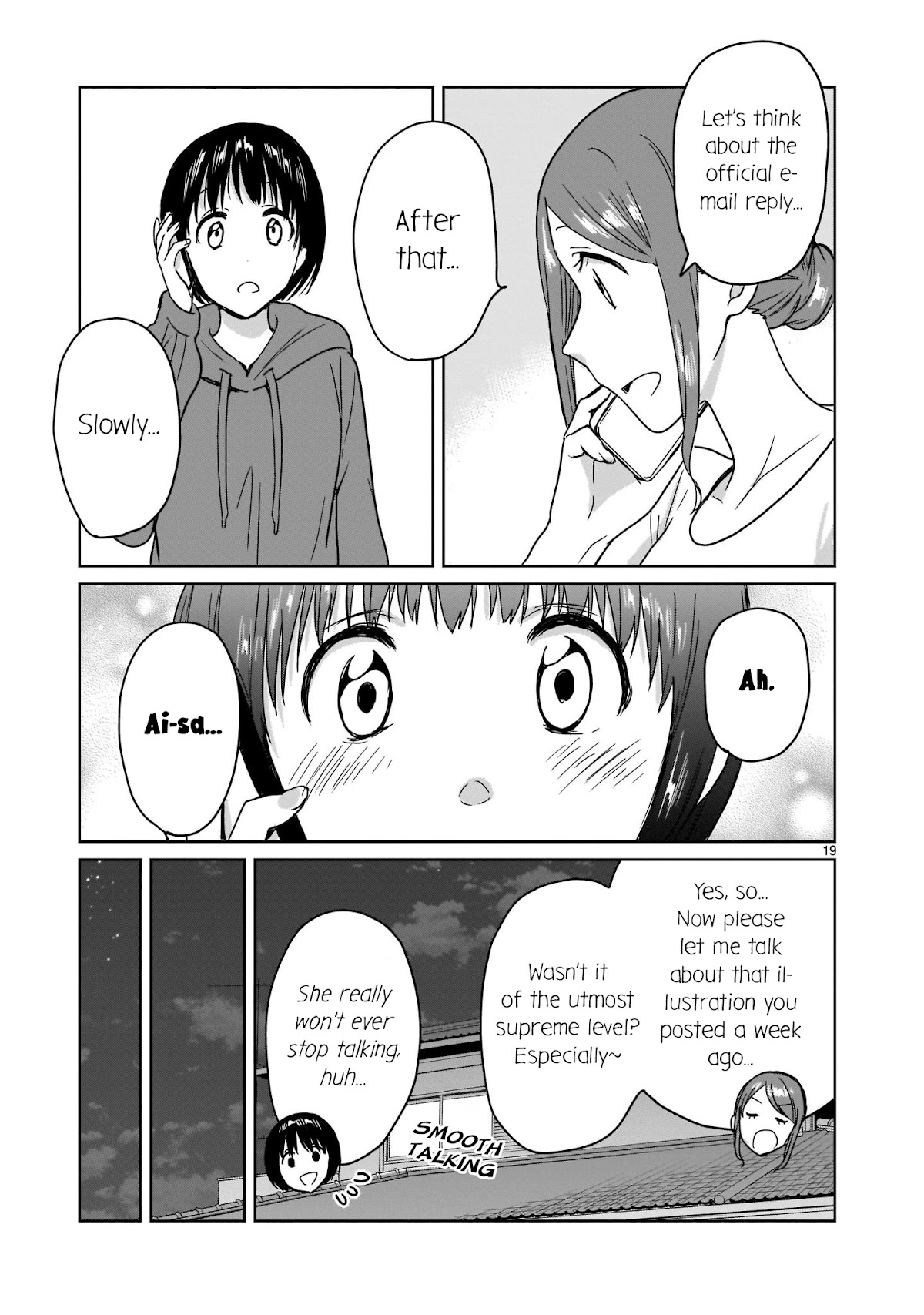 Kami eshi JK to OL fujoshi Chapter 11 page 19 - Chapter 11: Have you ever had a god go far away from you...?