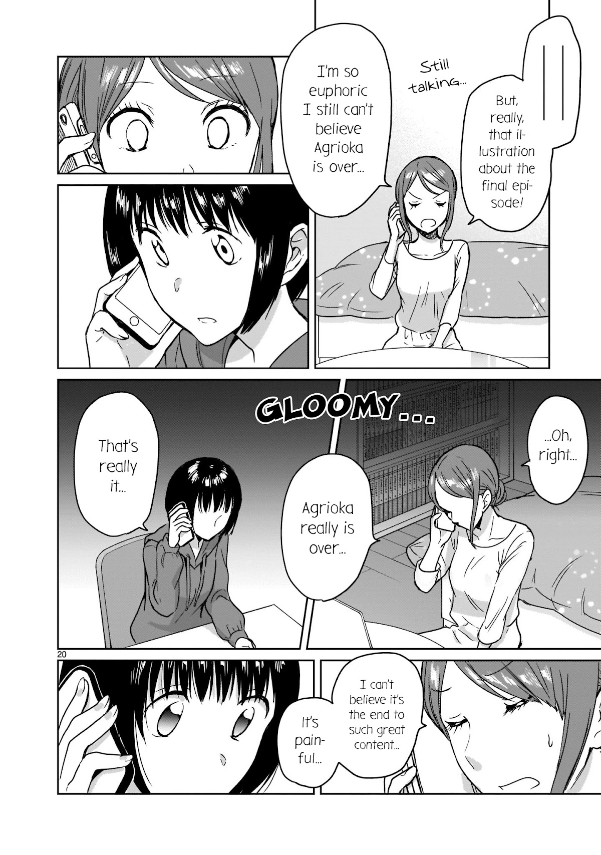 Kami eshi JK to OL fujoshi Chapter 11 page 20 - Chapter 11: Have you ever had a god go far away from you...?