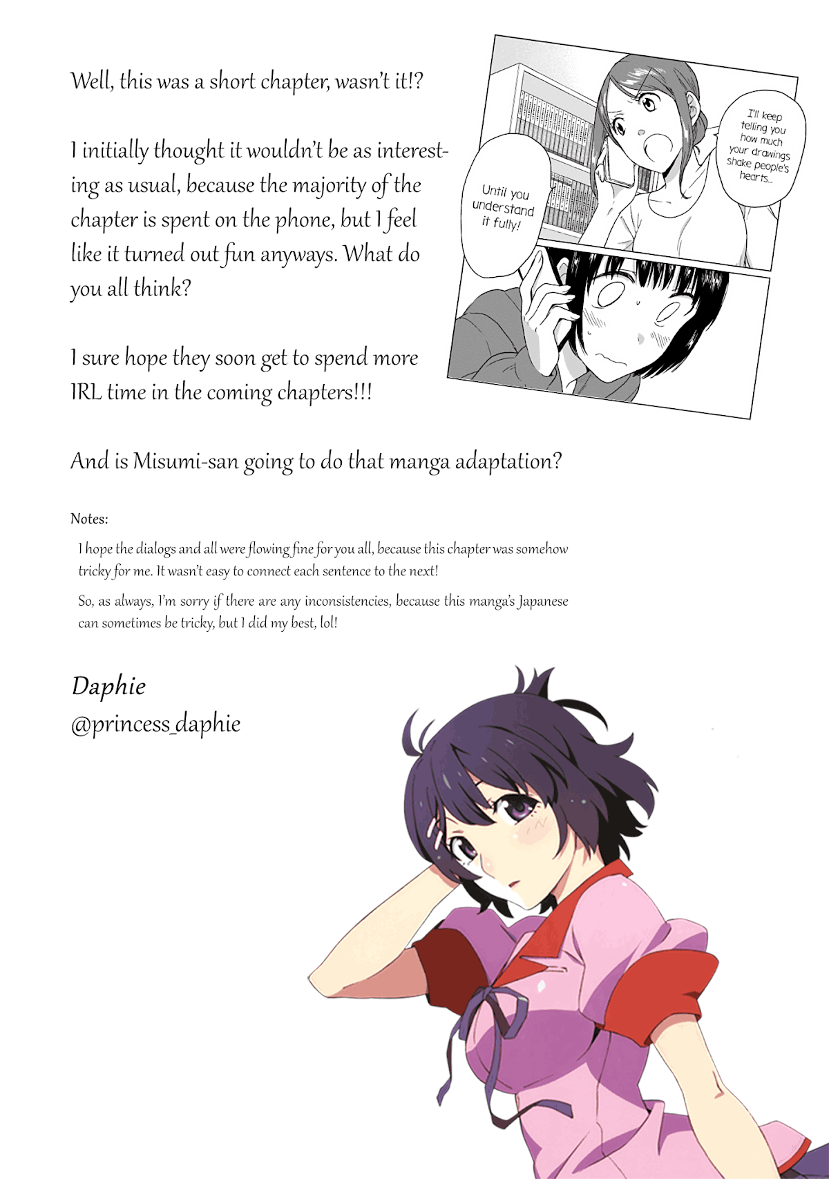 Kami eshi JK to OL fujoshi Chapter 11 page 25 - Chapter 11: Have you ever had a god go far away from you...?