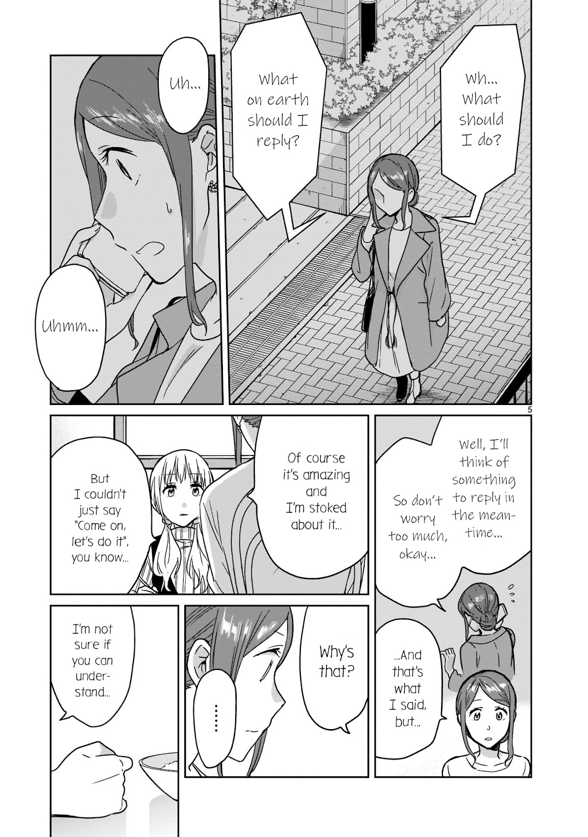 Kami eshi JK to OL fujoshi Chapter 11 page 5 - Chapter 11: Have you ever had a god go far away from you...?