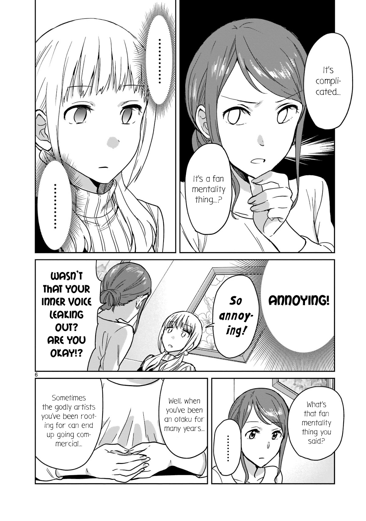 Kami eshi JK to OL fujoshi Chapter 11 page 6 - Chapter 11: Have you ever had a god go far away from you...?