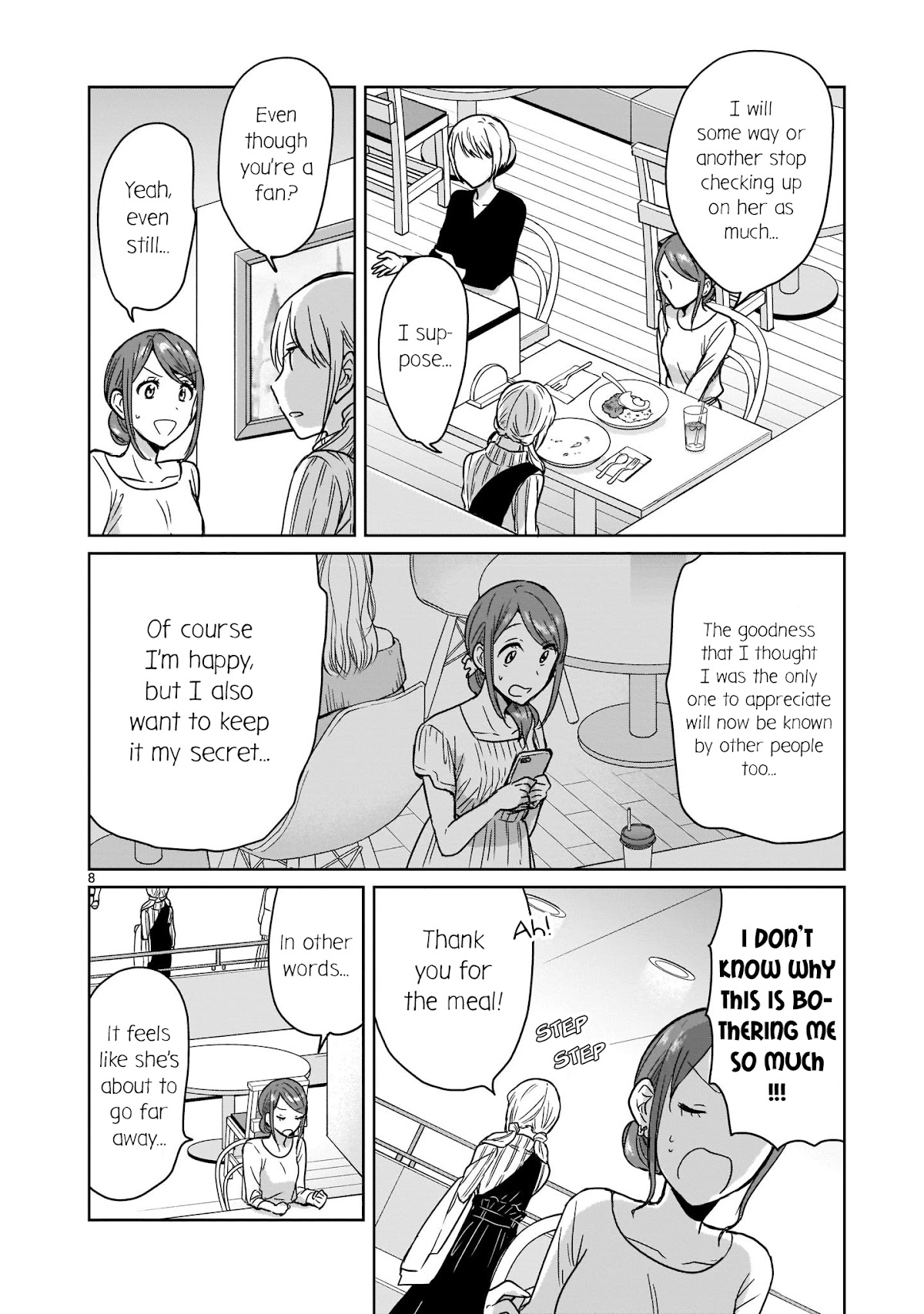 Kami eshi JK to OL fujoshi Chapter 11 page 8 - Chapter 11: Have you ever had a god go far away from you...?