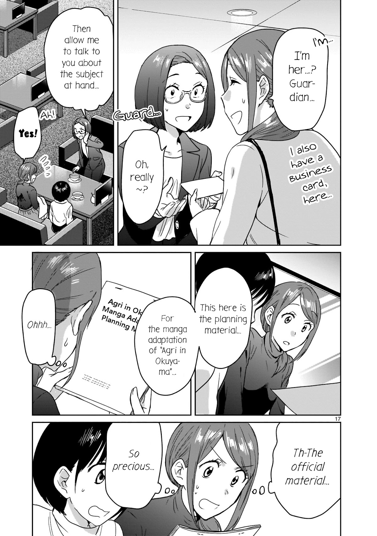 Kami eshi JK to OL fujoshi Chapter 12 page 17 - Chapter 12: A fujoshi rotten to the core...?