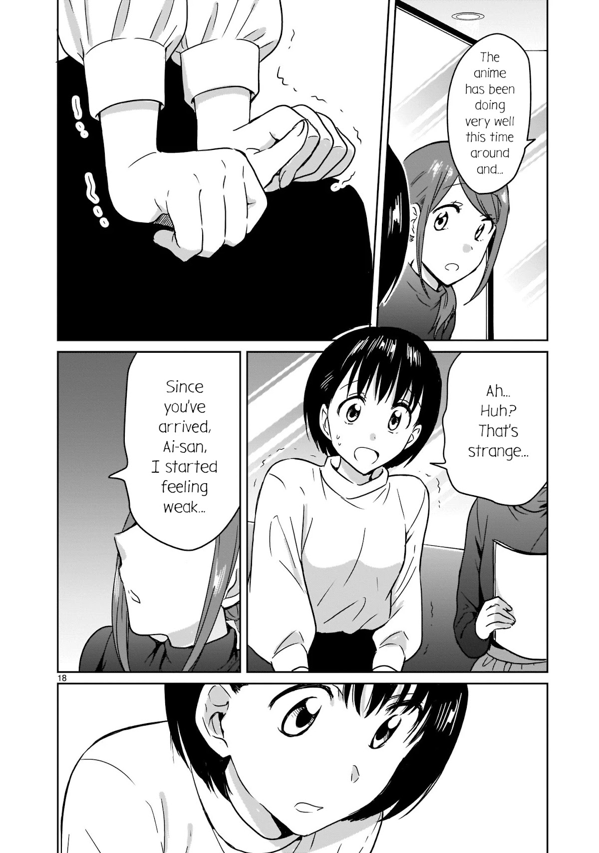Kami eshi JK to OL fujoshi Chapter 12 page 18 - Chapter 12: A fujoshi rotten to the core...?