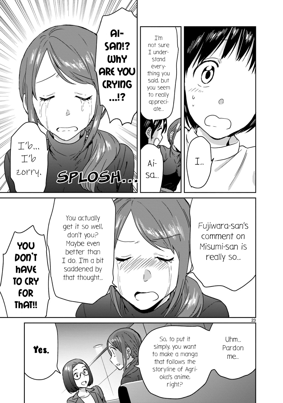 Kami eshi JK to OL fujoshi Chapter 12 page 23 - Chapter 12: A fujoshi rotten to the core...?