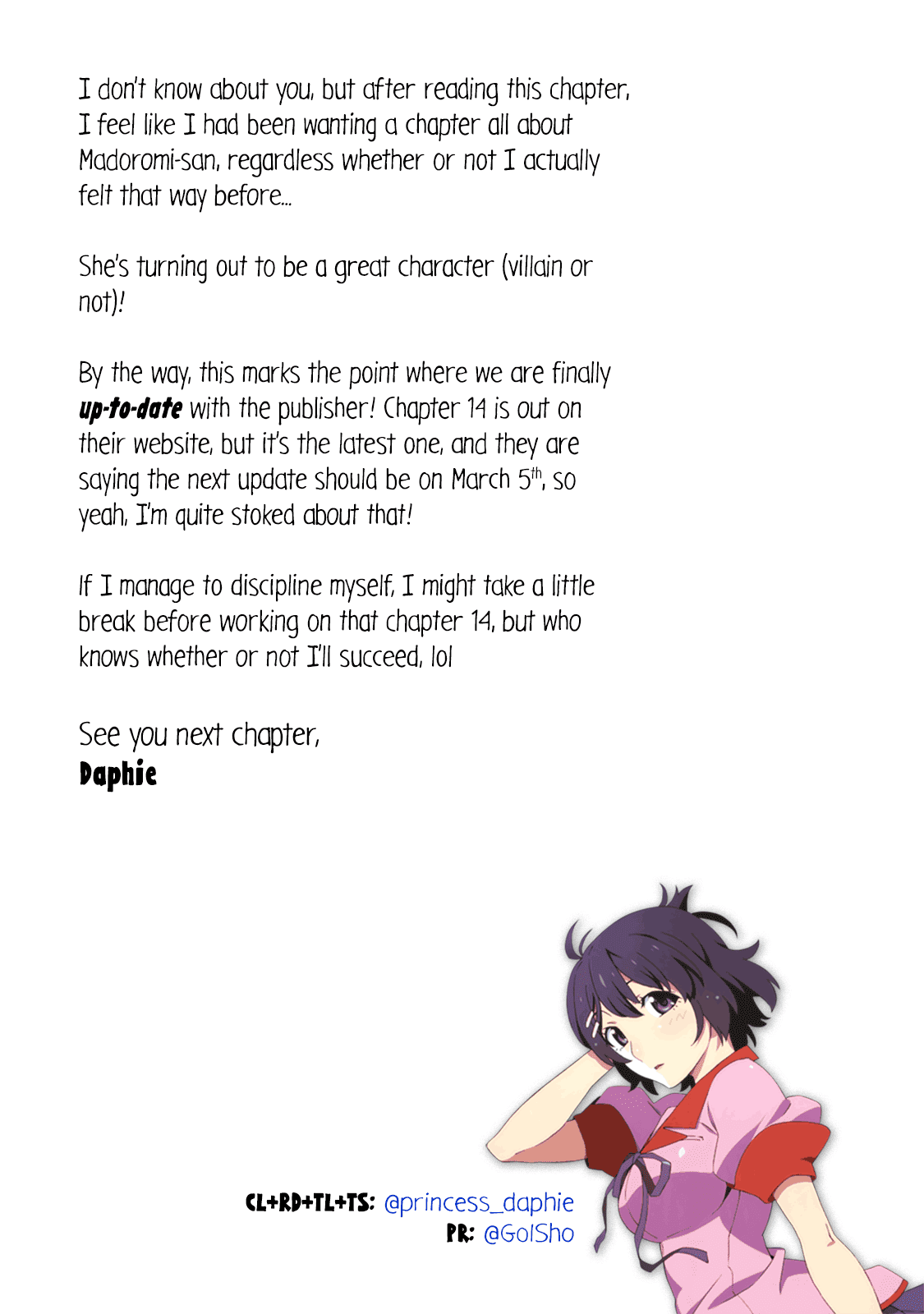 Kami eshi JK to OL fujoshi Chapter 13.5 page 9 - Chapter 13.5: I'm definitely worthy of Misumi-san!