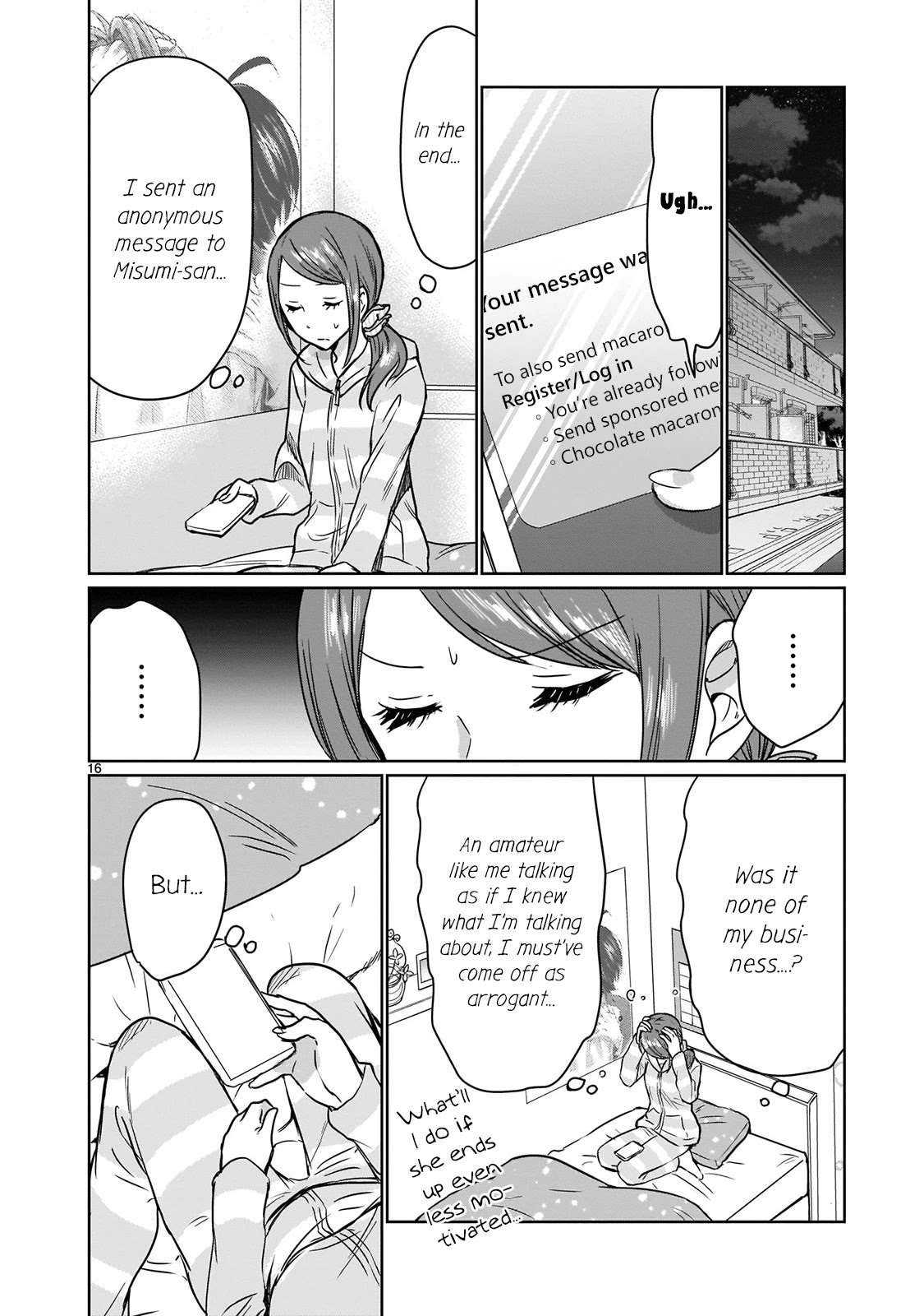 Kami eshi JK to OL fujoshi Chapter 13 page 16 - Chapter 13: Godly artists are... Too amazing...