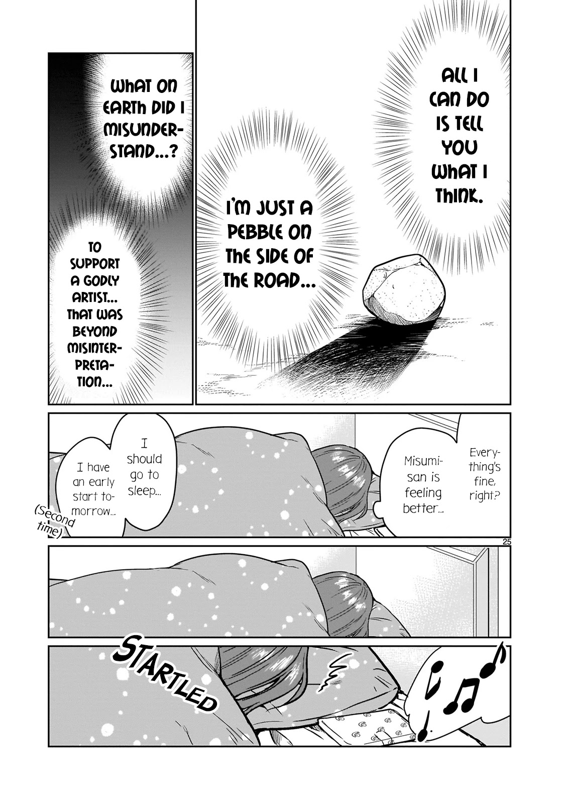 Kami eshi JK to OL fujoshi Chapter 13 page 25 - Chapter 13: Godly artists are... Too amazing...