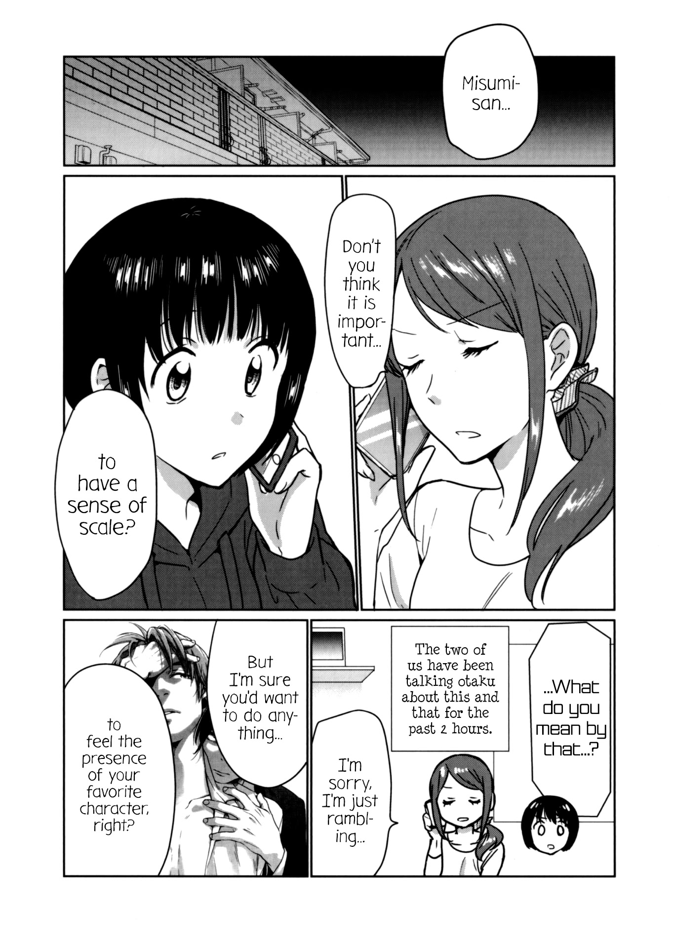 Kami eshi JK to OL fujoshi Chapter 14.5 page 3 - Chapter 14.5: Volume 3 exclusive short story