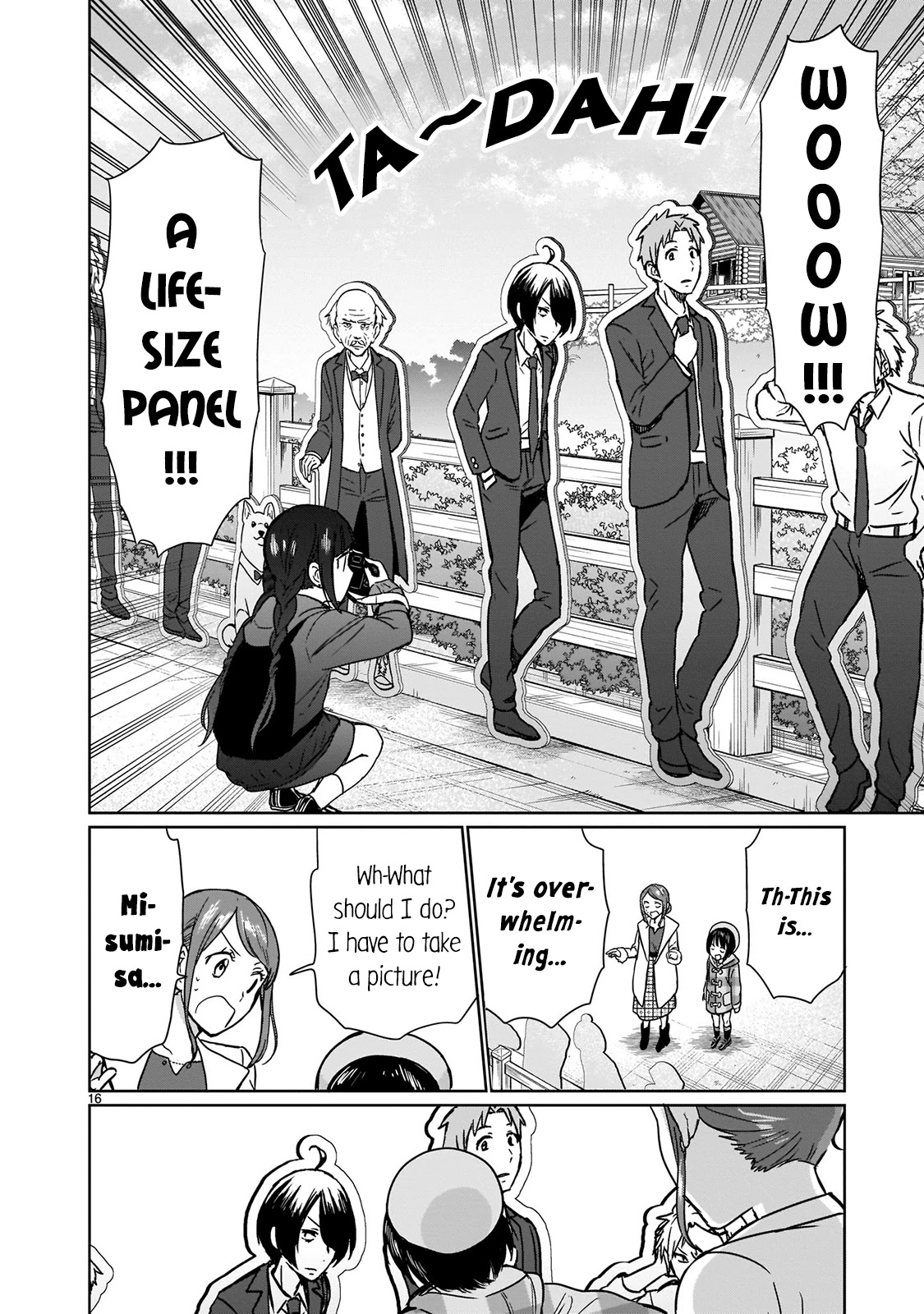 Kami eshi JK to OL fujoshi Chapter 14 page 16 - Chapter 14: Originally, I was just like the vegetation around here...