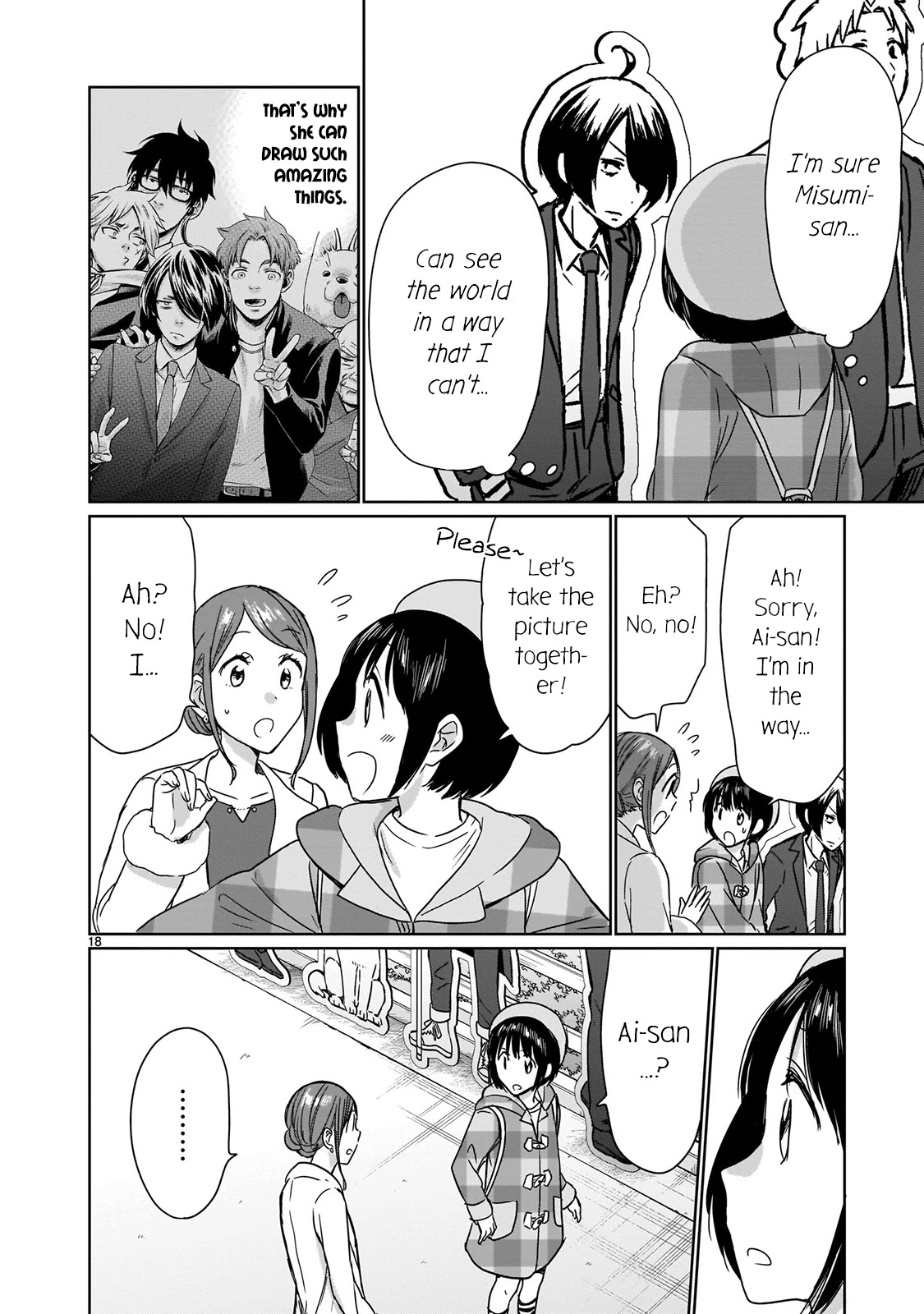 Kami eshi JK to OL fujoshi Chapter 14 page 18 - Chapter 14: Originally, I was just like the vegetation around here...