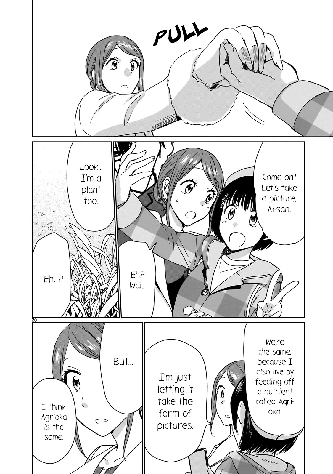Kami eshi JK to OL fujoshi Chapter 14 page 20 - Chapter 14: Originally, I was just like the vegetation around here...