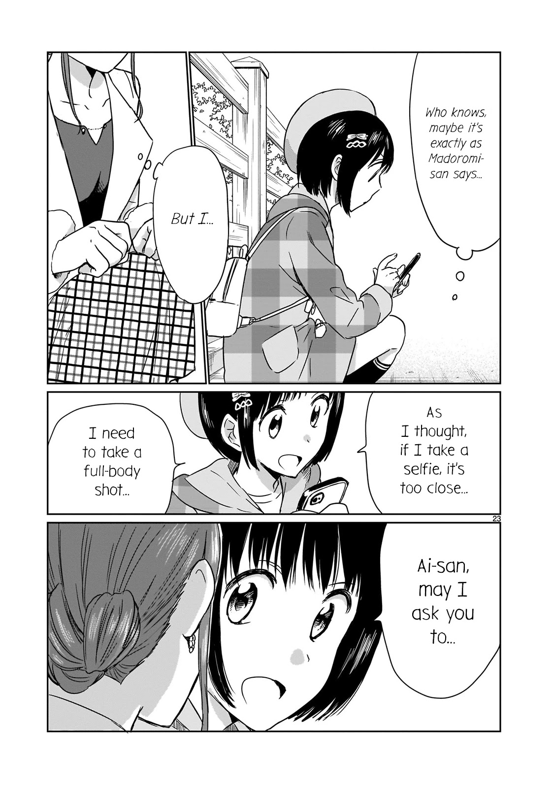 Kami eshi JK to OL fujoshi Chapter 14 page 23 - Chapter 14: Originally, I was just like the vegetation around here...