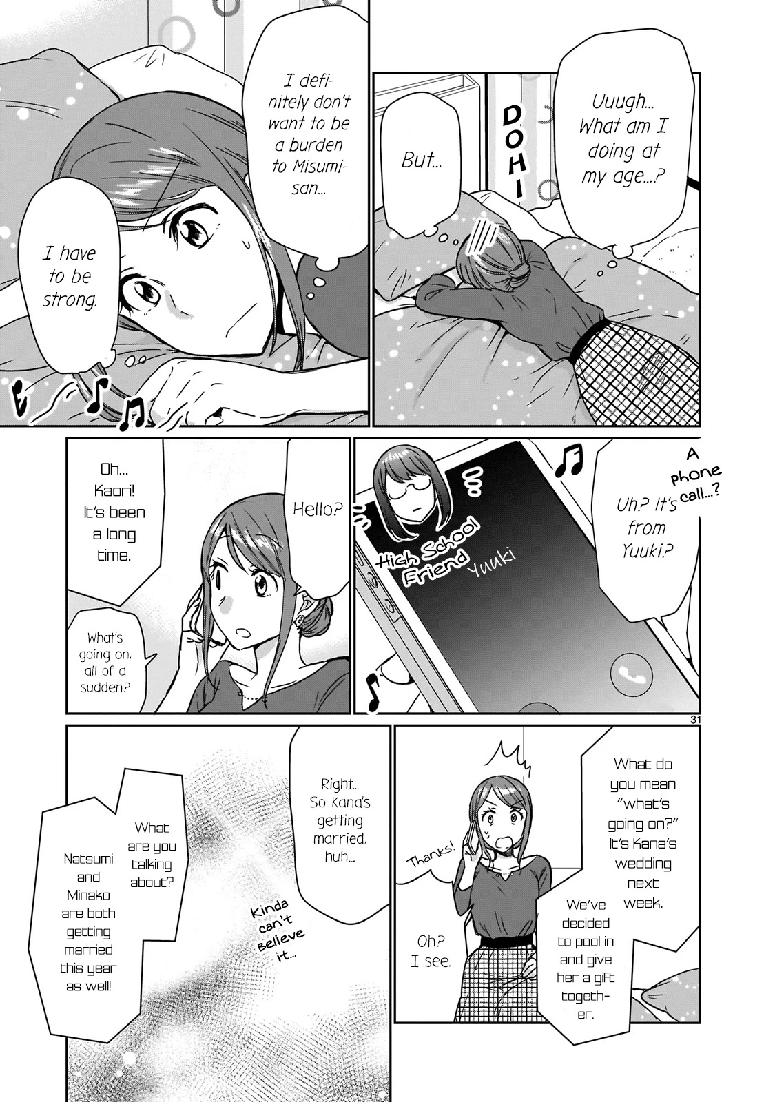 Kami eshi JK to OL fujoshi Chapter 14 page 31 - Chapter 14: Originally, I was just like the vegetation around here...