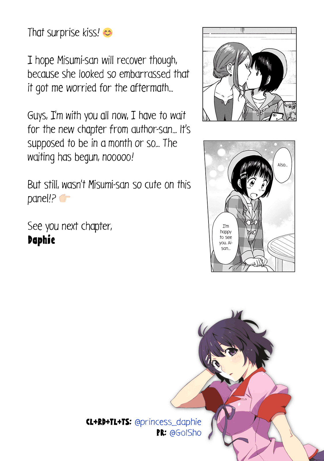 Kami eshi JK to OL fujoshi Chapter 14 page 33 - Chapter 14: Originally, I was just like the vegetation around here...