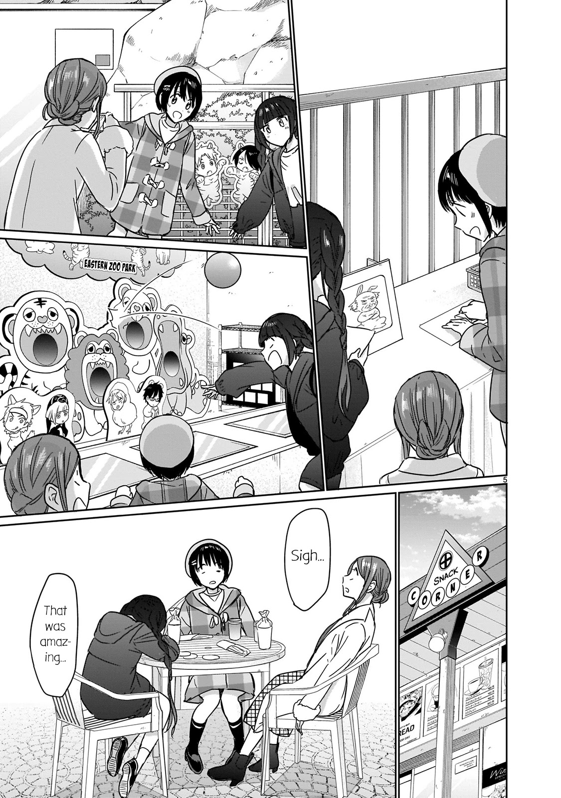 Kami eshi JK to OL fujoshi Chapter 14 page 5 - Chapter 14: Originally, I was just like the vegetation around here...
