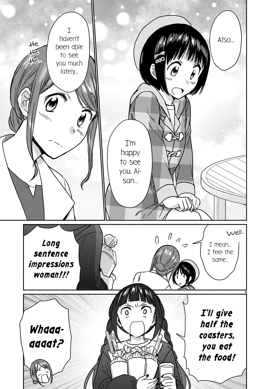 Kami eshi JK to OL fujoshi Chapter 14 page 9 - Chapter 14: Originally, I was just like the vegetation around here...