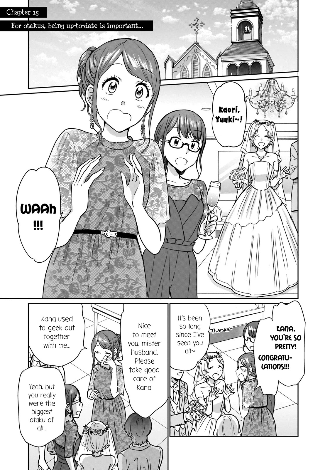 Kami eshi JK to OL fujoshi Chapter 15 page 1 - Chapter 15