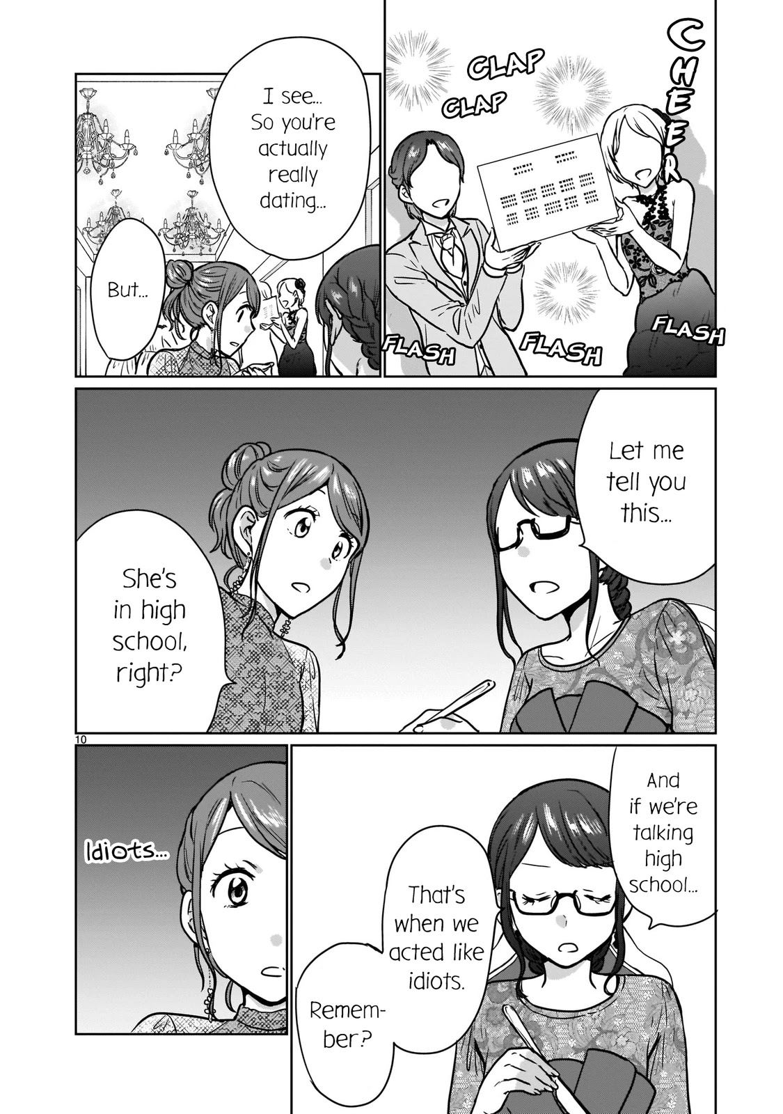 Kami eshi JK to OL fujoshi Chapter 15 page 10 - Chapter 15