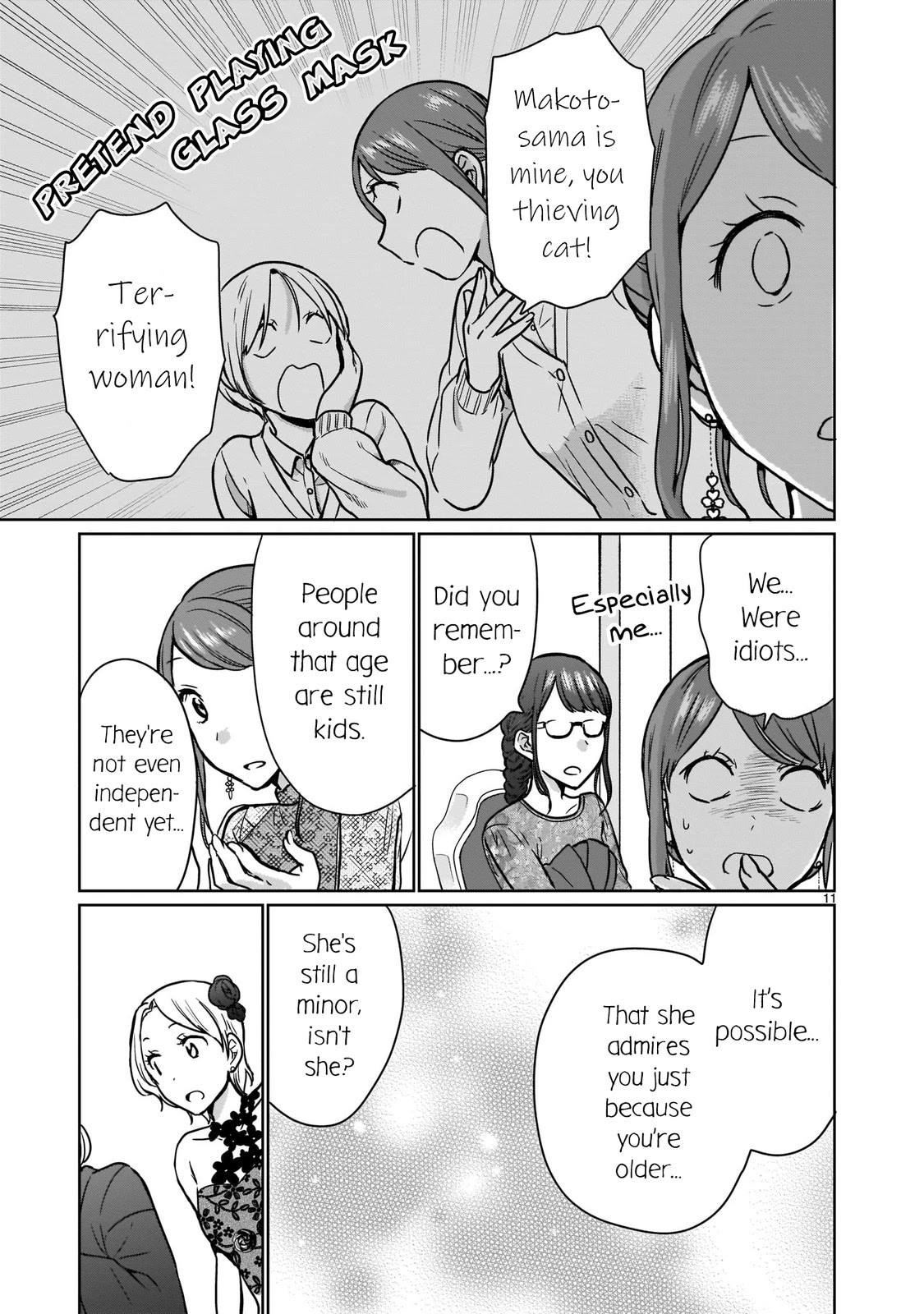 Kami eshi JK to OL fujoshi Chapter 15 page 11 - Chapter 15
