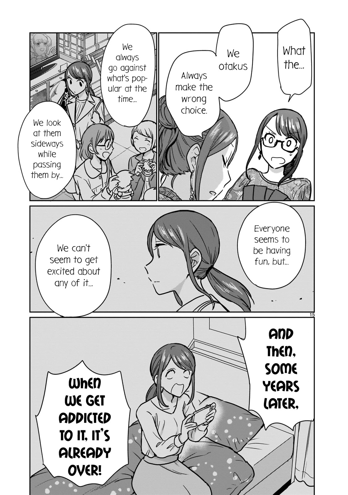 Kami eshi JK to OL fujoshi Chapter 15 page 15 - Chapter 15