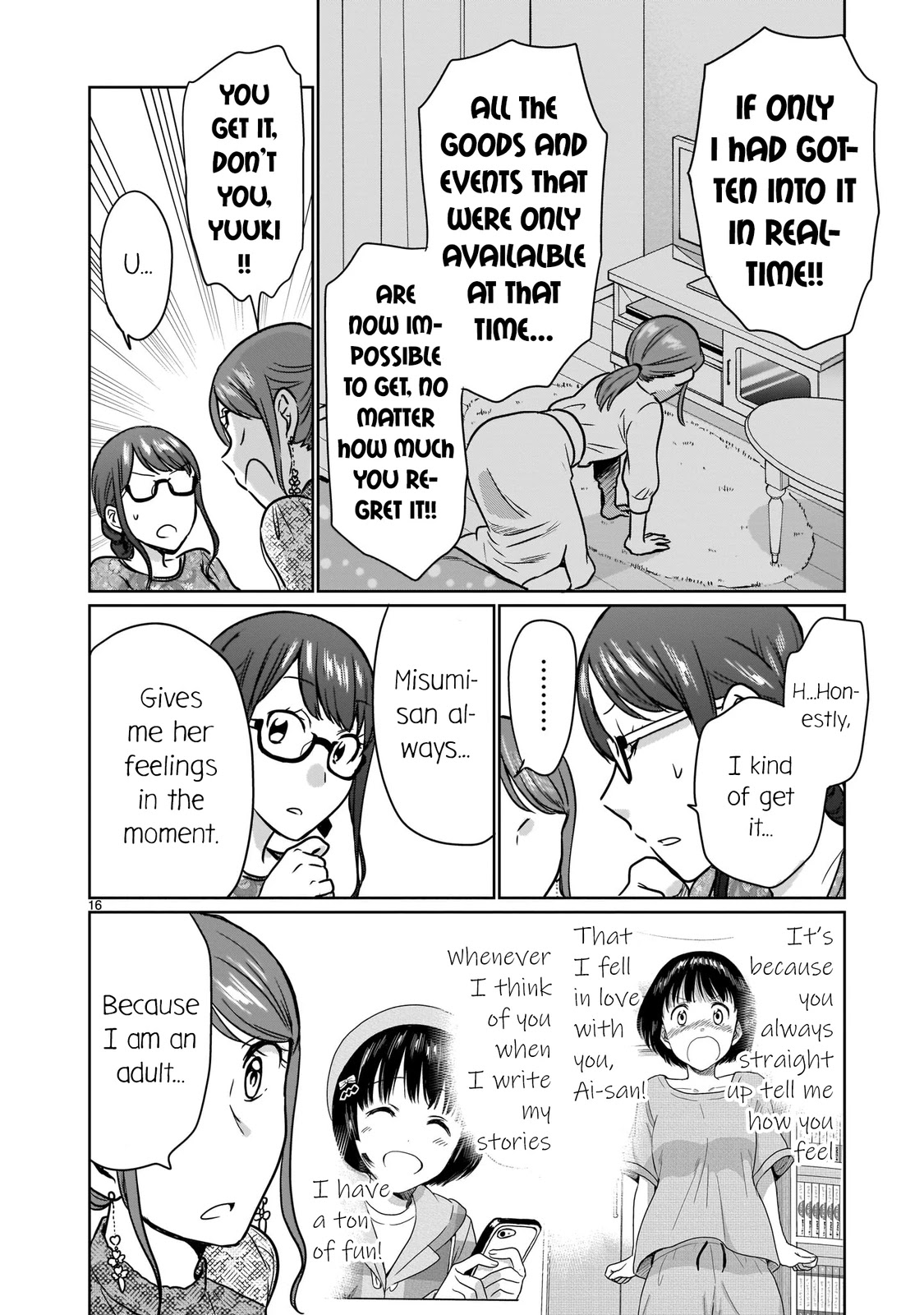 Kami eshi JK to OL fujoshi Chapter 15 page 16 - Chapter 15