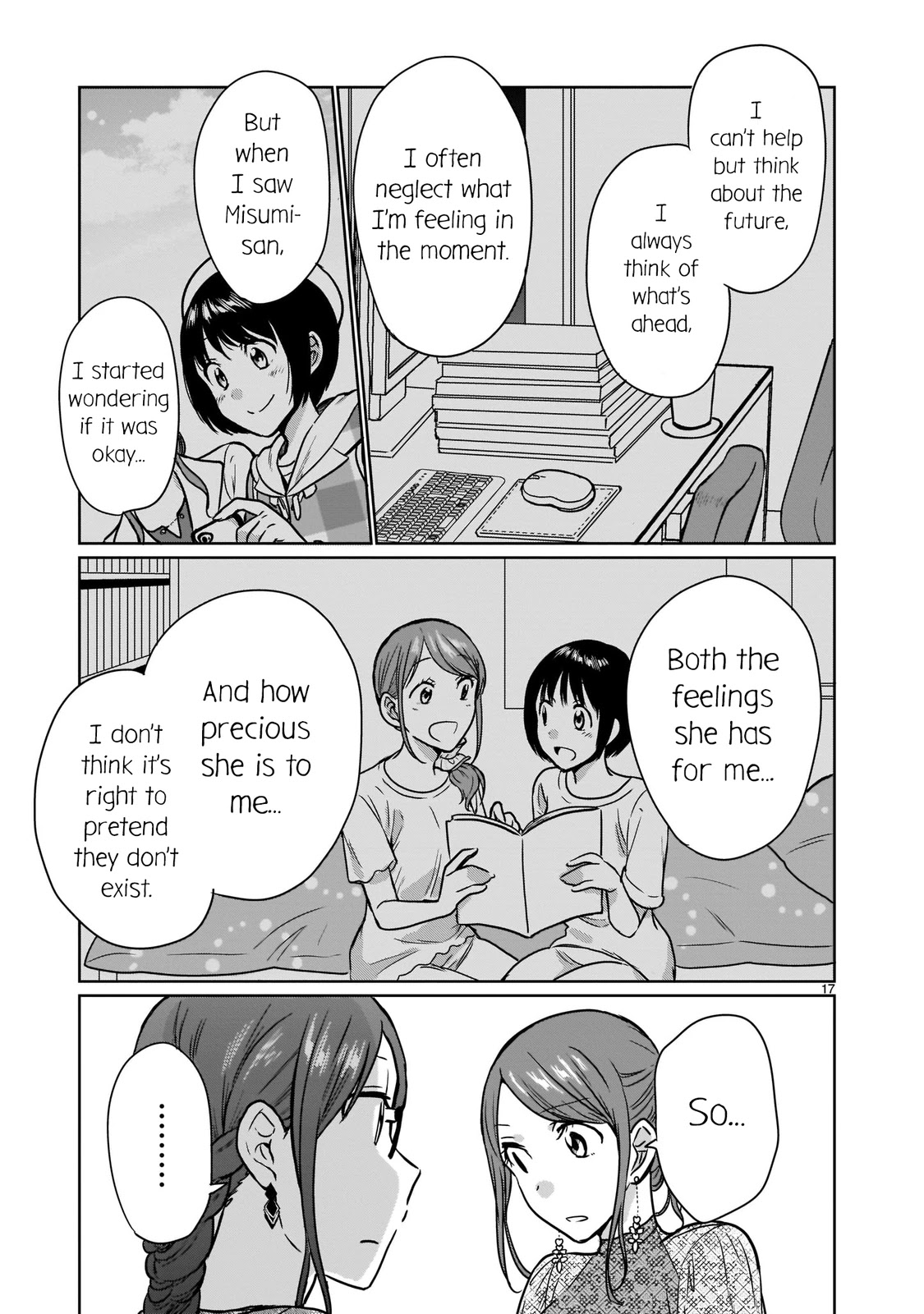 Kami eshi JK to OL fujoshi Chapter 15 page 17 - Chapter 15