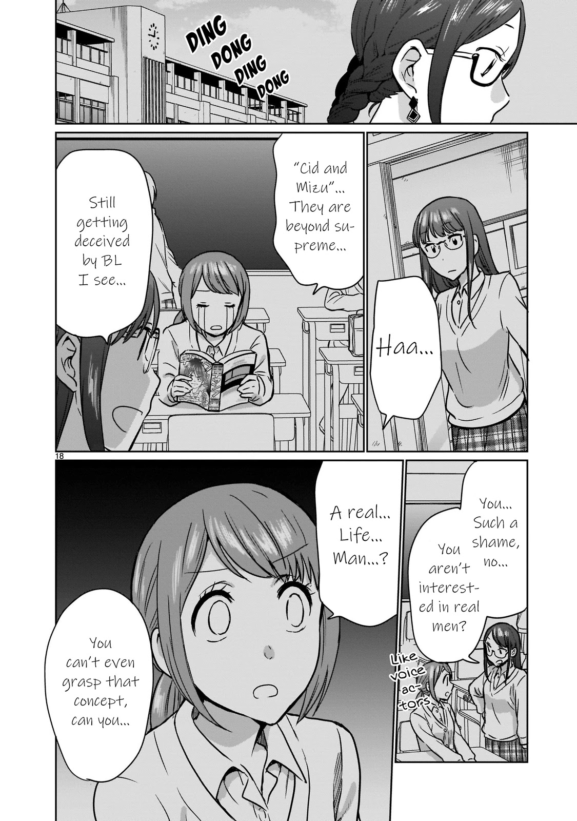 Kami eshi JK to OL fujoshi Chapter 15 page 18 - Chapter 15