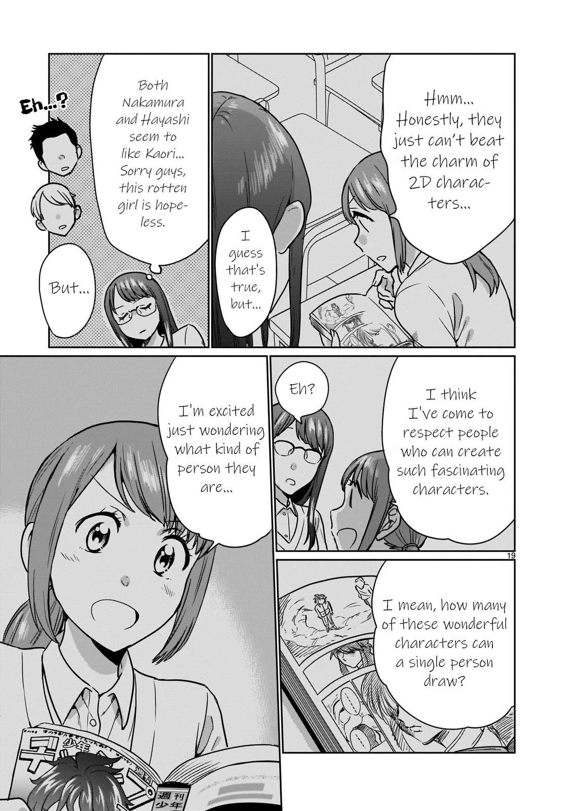 Kami eshi JK to OL fujoshi Chapter 15 page 19 - Chapter 15