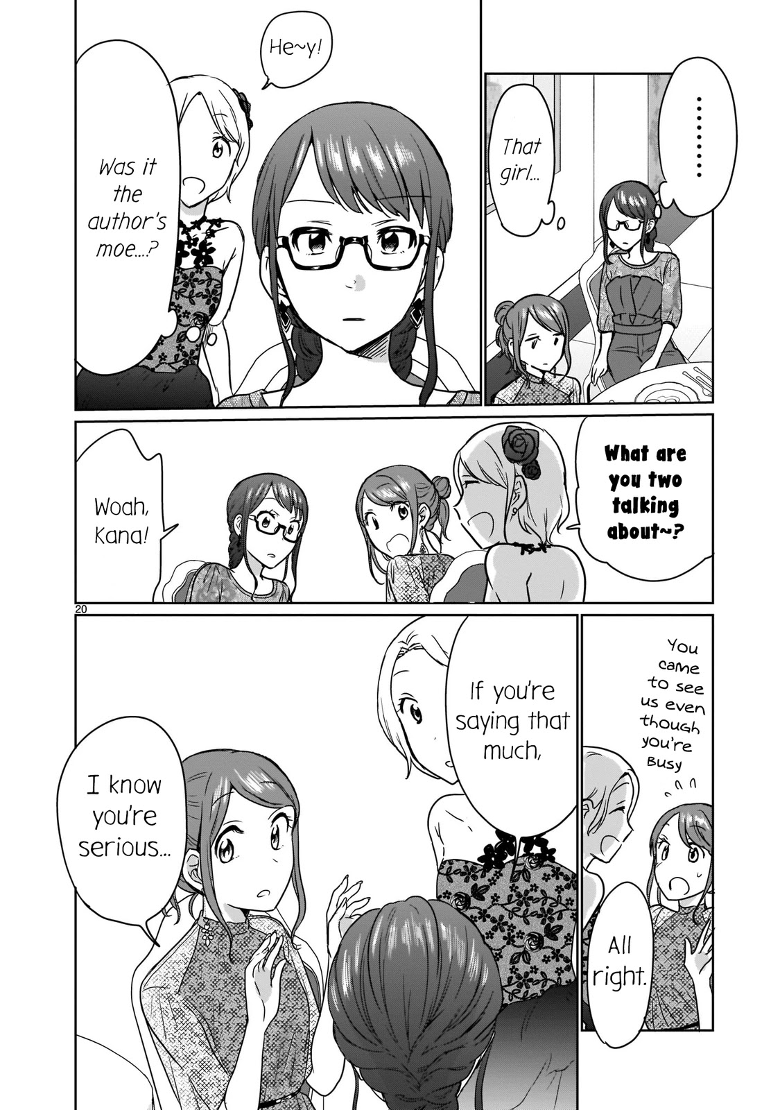 Kami eshi JK to OL fujoshi Chapter 15 page 20 - Chapter 15