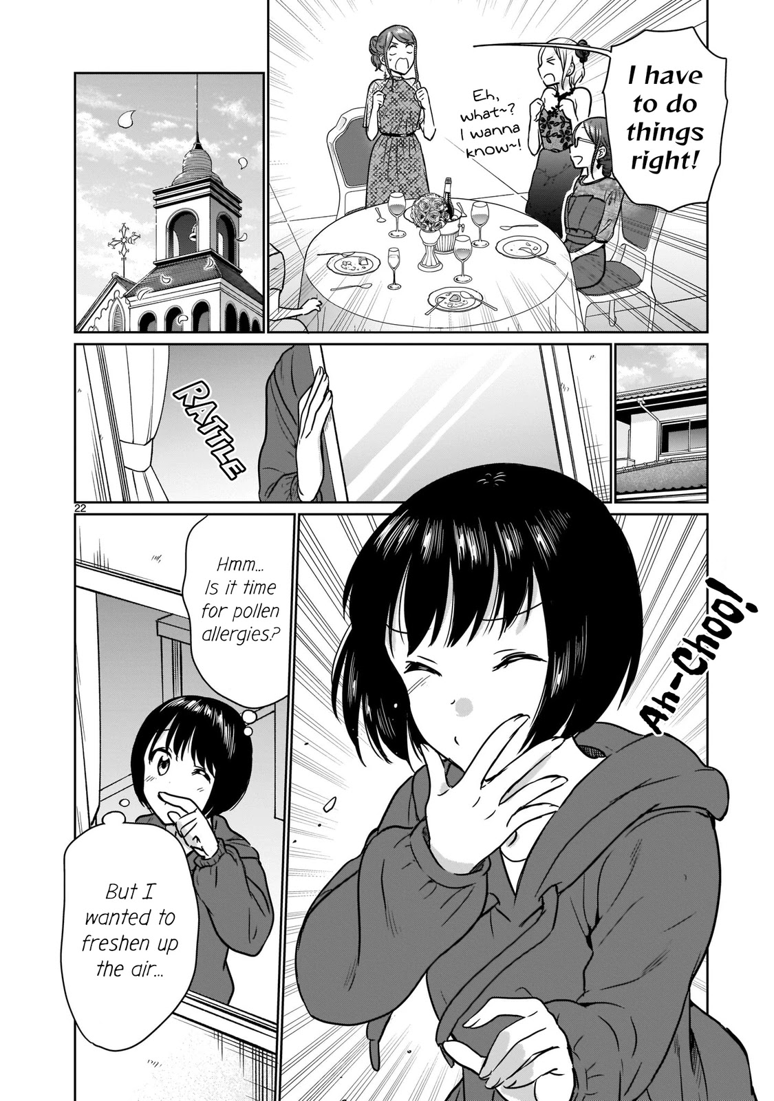 Kami eshi JK to OL fujoshi Chapter 15 page 22 - Chapter 15