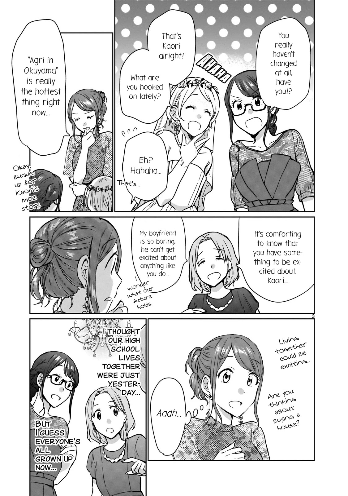 Kami eshi JK to OL fujoshi Chapter 15 page 3 - Chapter 15