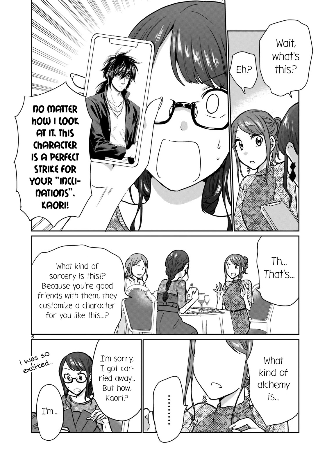 Kami eshi JK to OL fujoshi Chapter 15 page 6 - Chapter 15