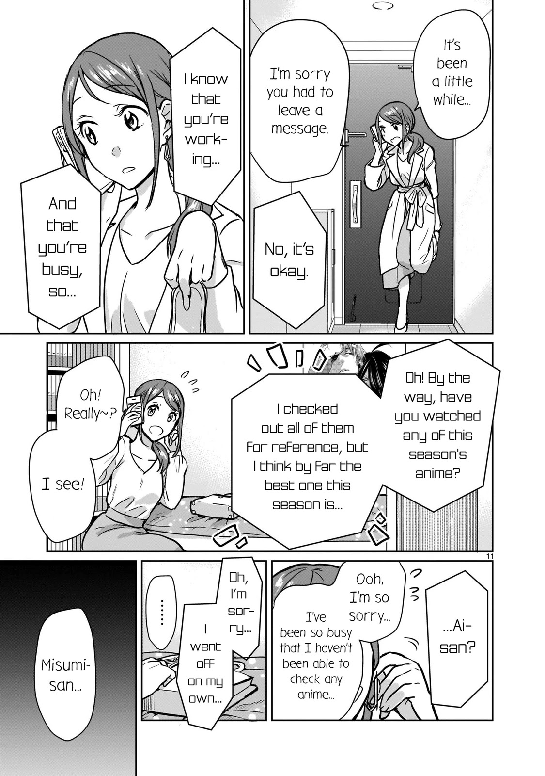 Kami eshi JK to OL fujoshi Chapter 16 page 11 - Chapter 16