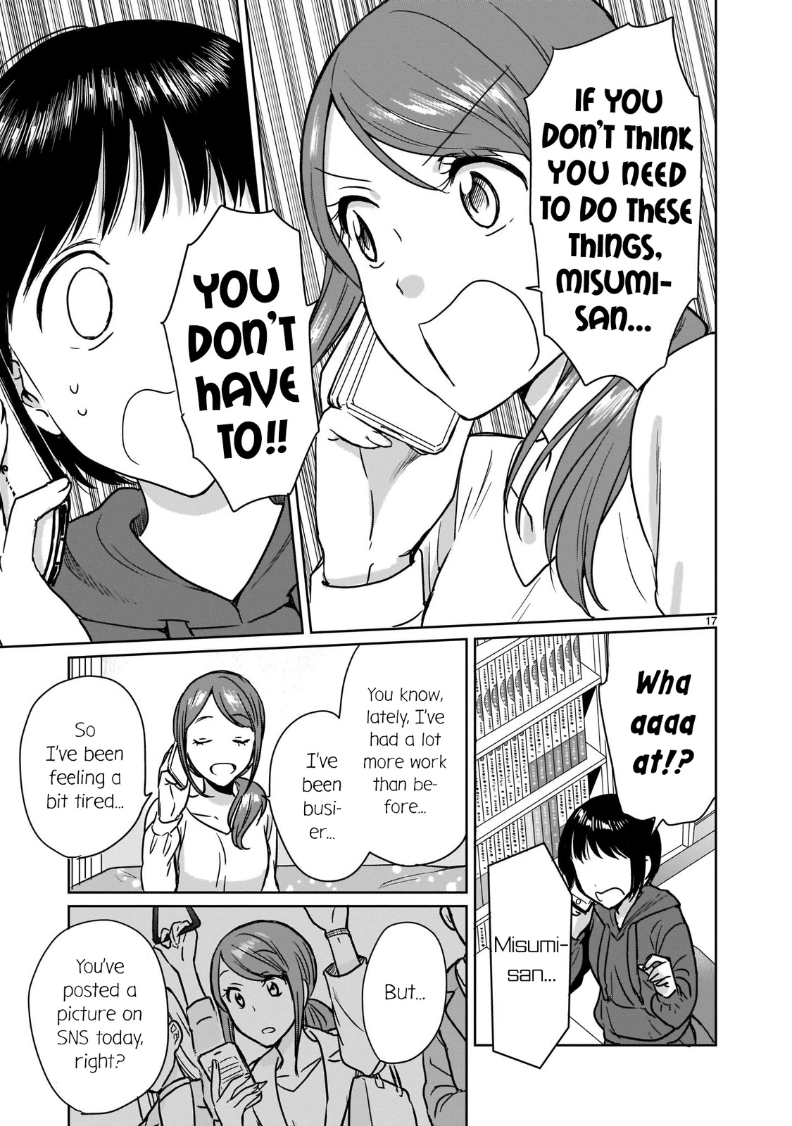 Kami eshi JK to OL fujoshi Chapter 16 page 17 - Chapter 16