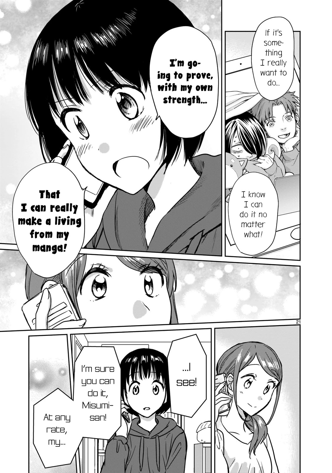 Kami eshi JK to OL fujoshi Chapter 16 page 21 - Chapter 16