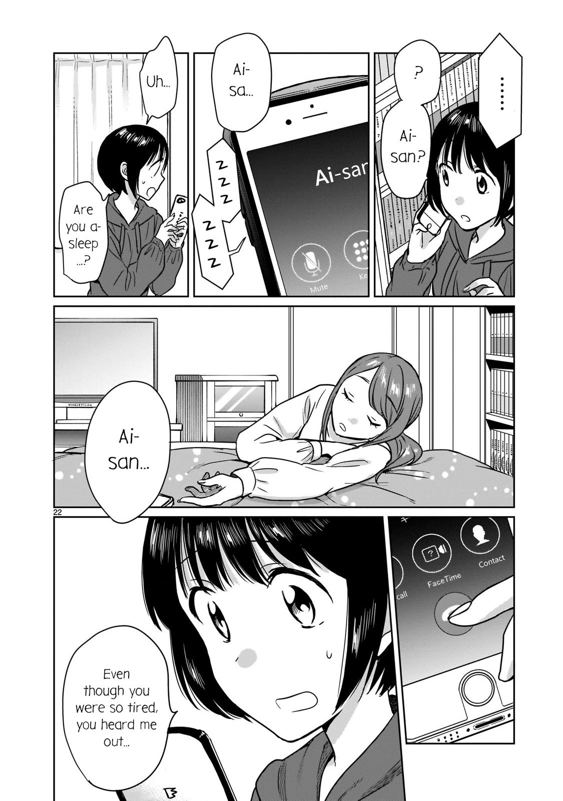 Kami eshi JK to OL fujoshi Chapter 16 page 22 - Chapter 16