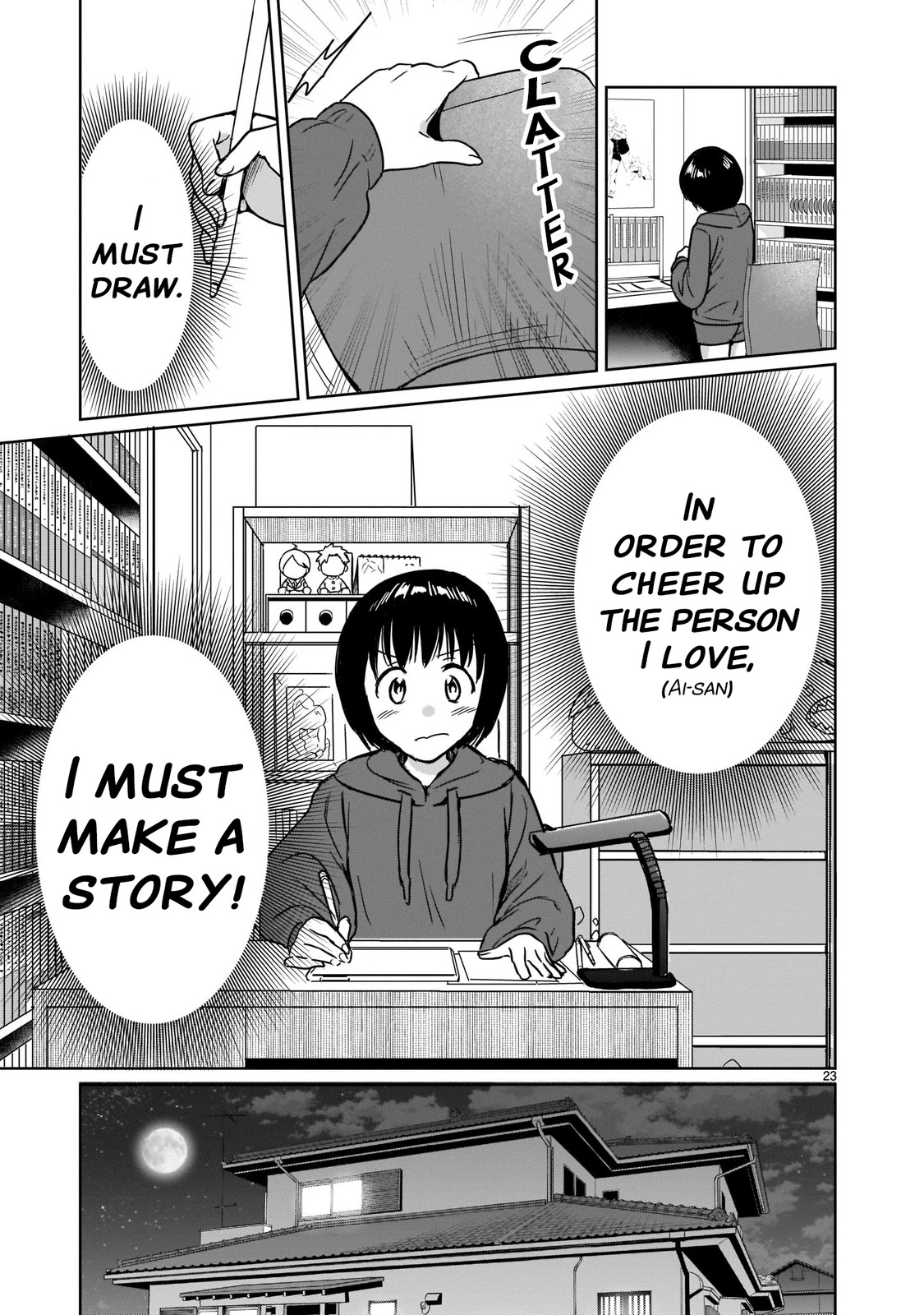 Kami eshi JK to OL fujoshi Chapter 16 page 23 - Chapter 16