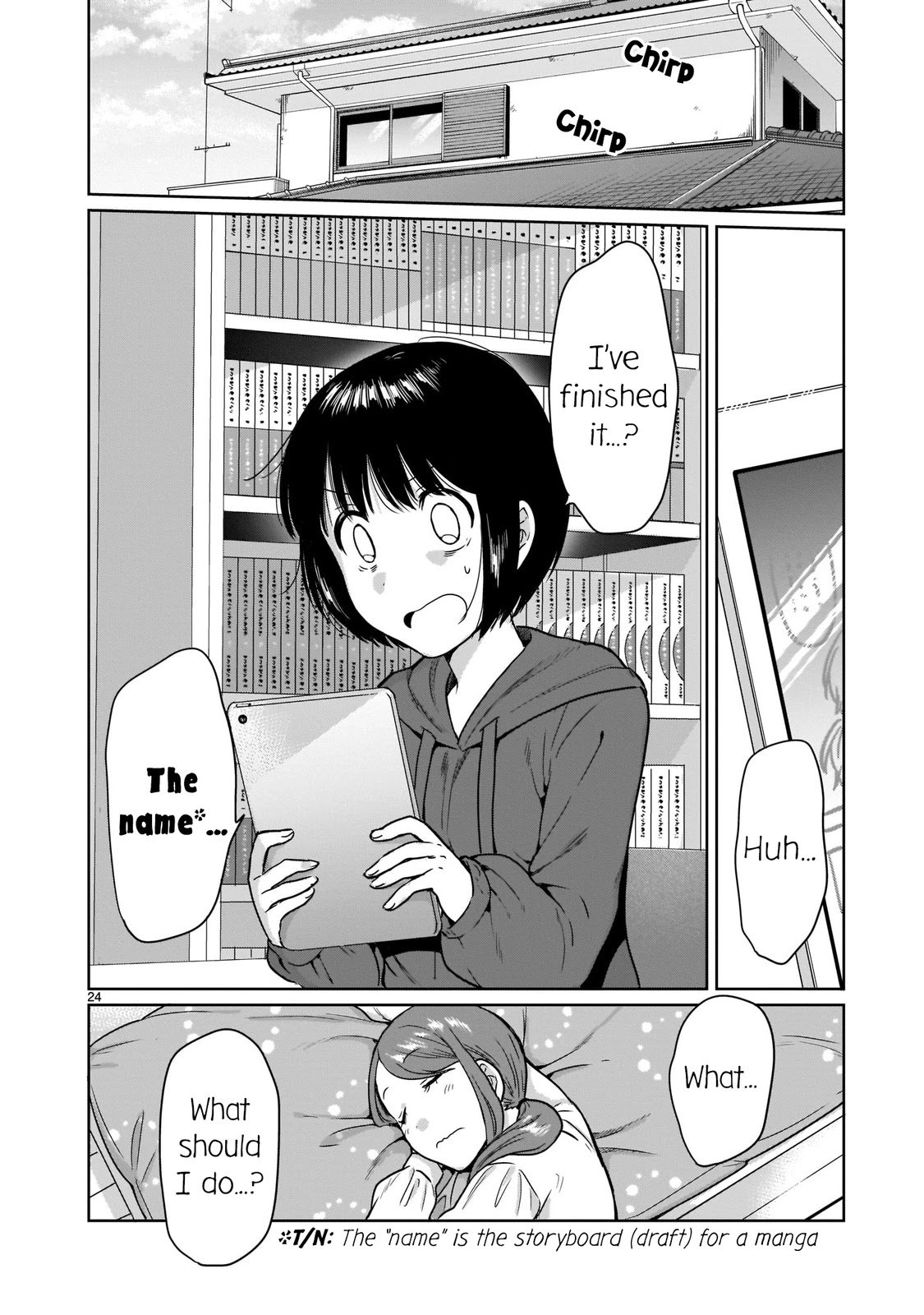 Kami eshi JK to OL fujoshi Chapter 16 page 24 - Chapter 16