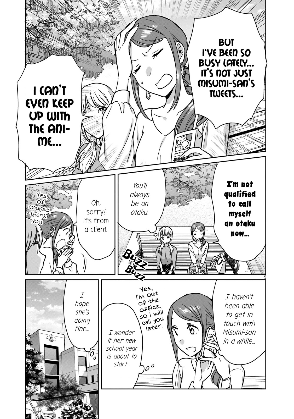 Kami eshi JK to OL fujoshi Chapter 16 page 5 - Chapter 16