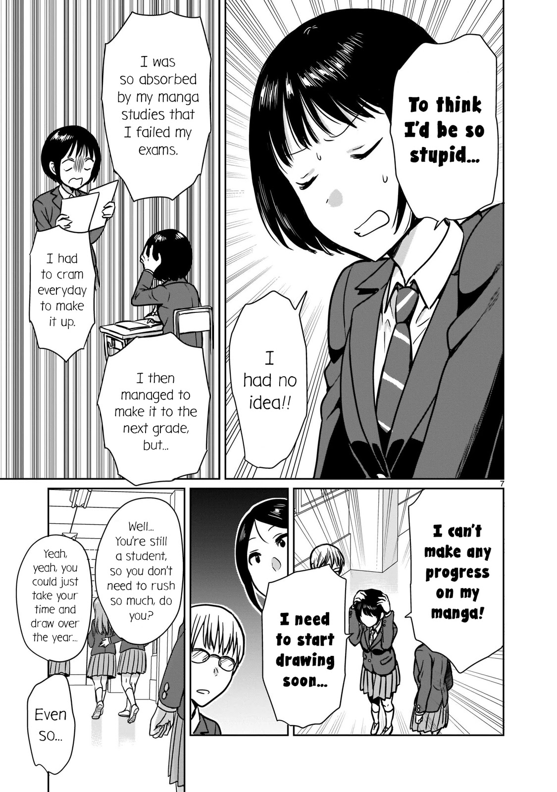 Kami eshi JK to OL fujoshi Chapter 16 page 7 - Chapter 16