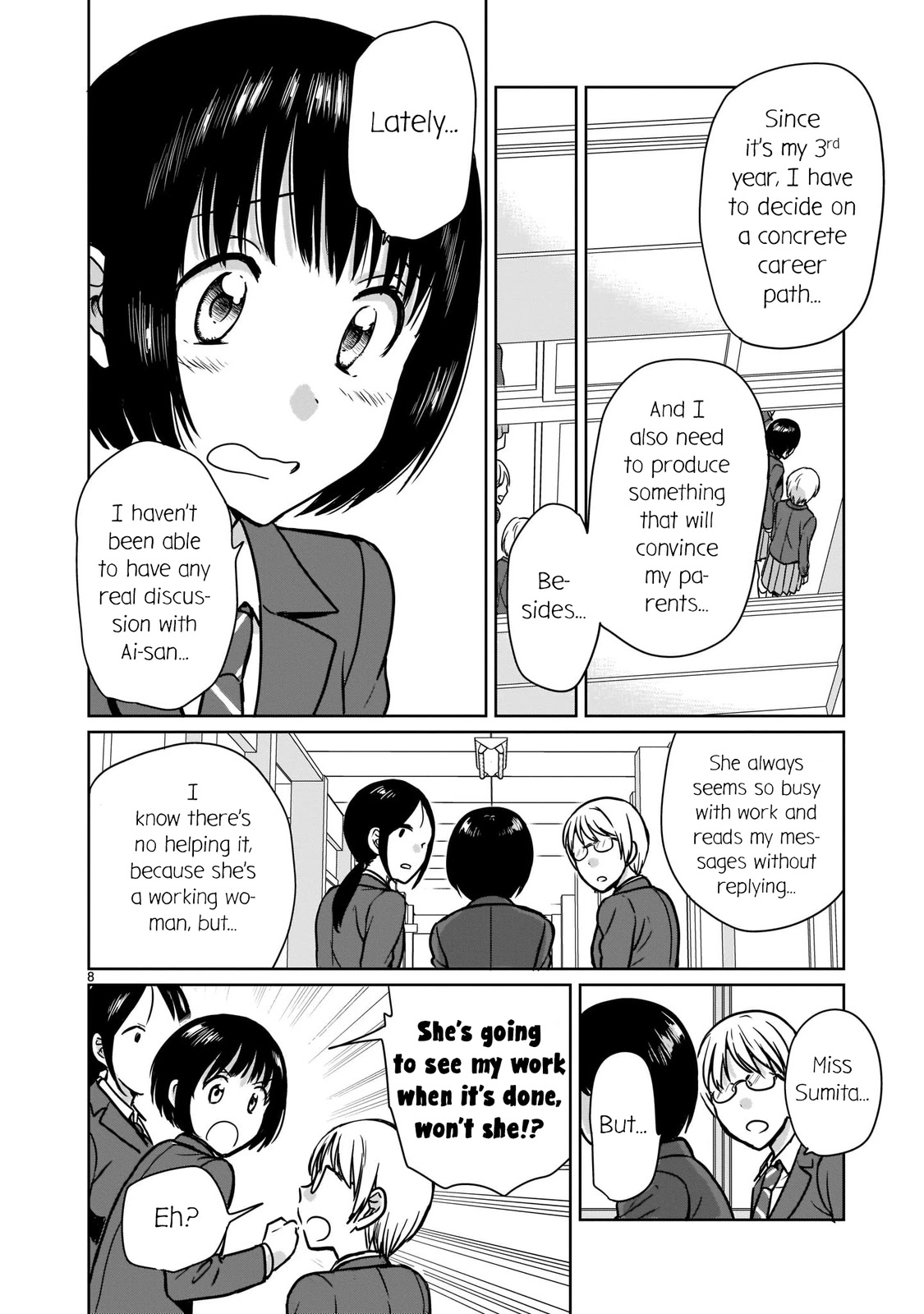 Kami eshi JK to OL fujoshi Chapter 16 page 8 - Chapter 16