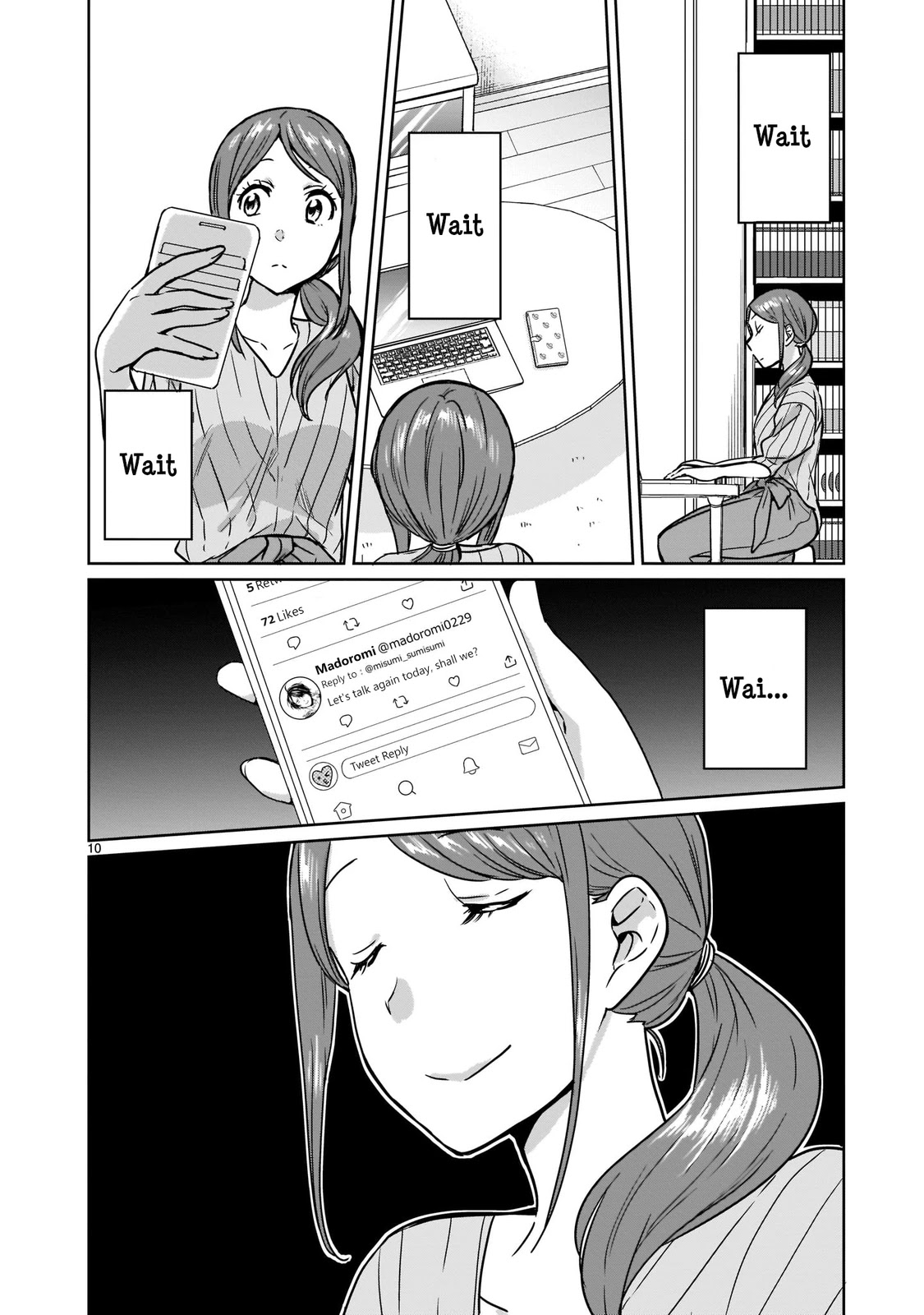 Kami eshi JK to OL fujoshi Chapter 17 page 10 - Chapter 17