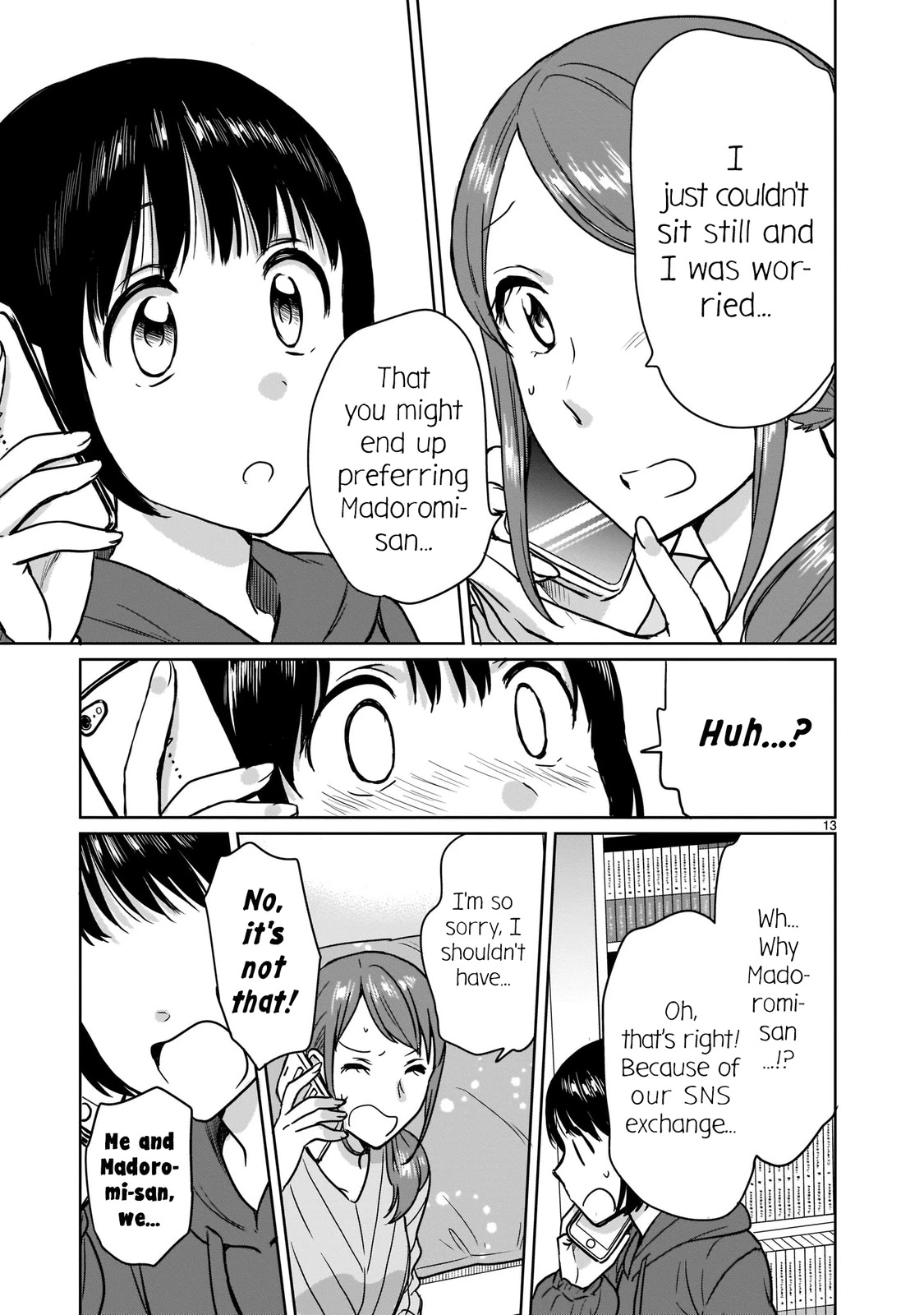Kami eshi JK to OL fujoshi Chapter 17 page 13 - Chapter 17