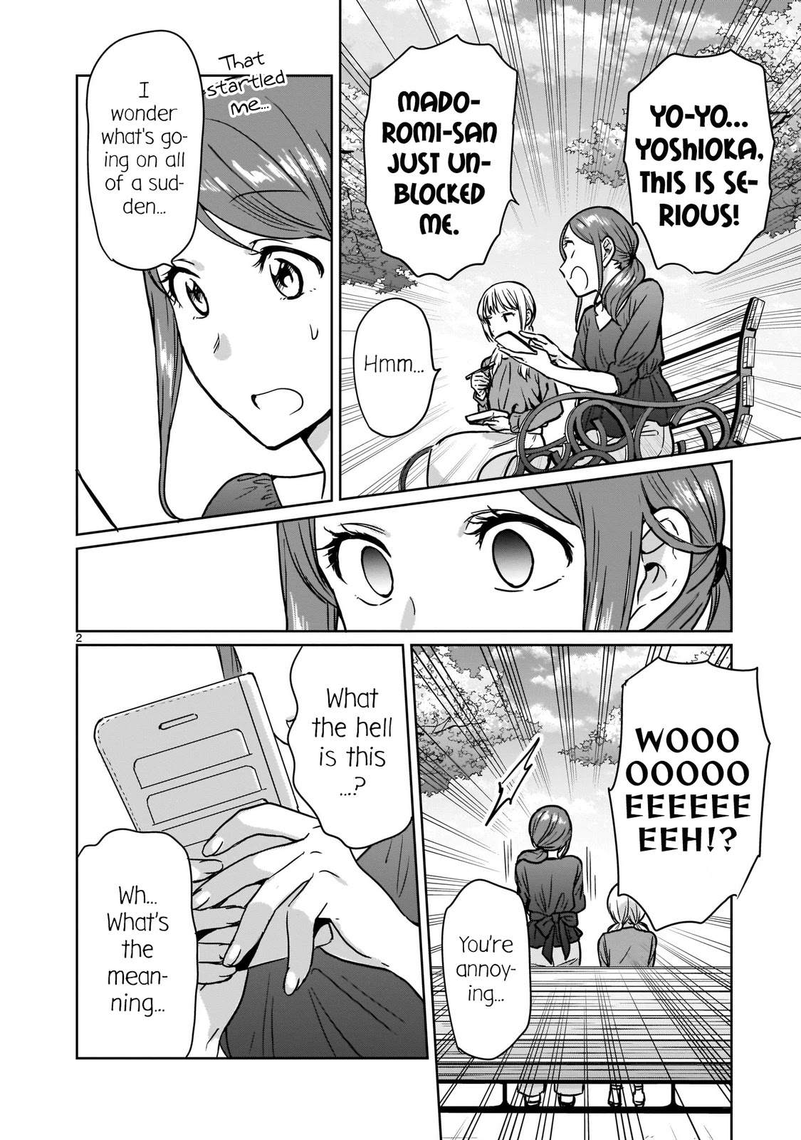 Kami eshi JK to OL fujoshi Chapter 17 page 2 - Chapter 17