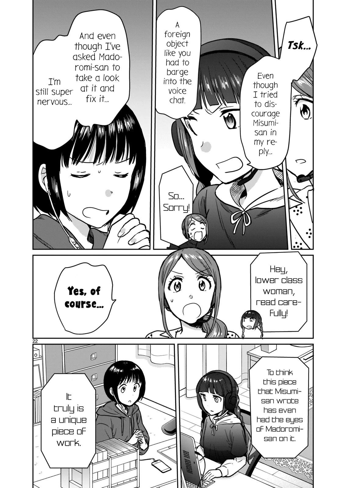 Kami eshi JK to OL fujoshi Chapter 17 page 22 - Chapter 17