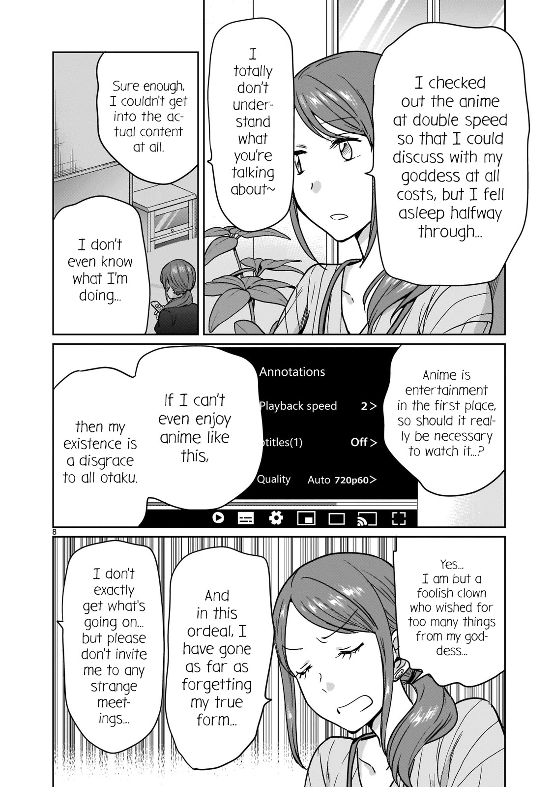 Kami eshi JK to OL fujoshi Chapter 17 page 8 - Chapter 17
